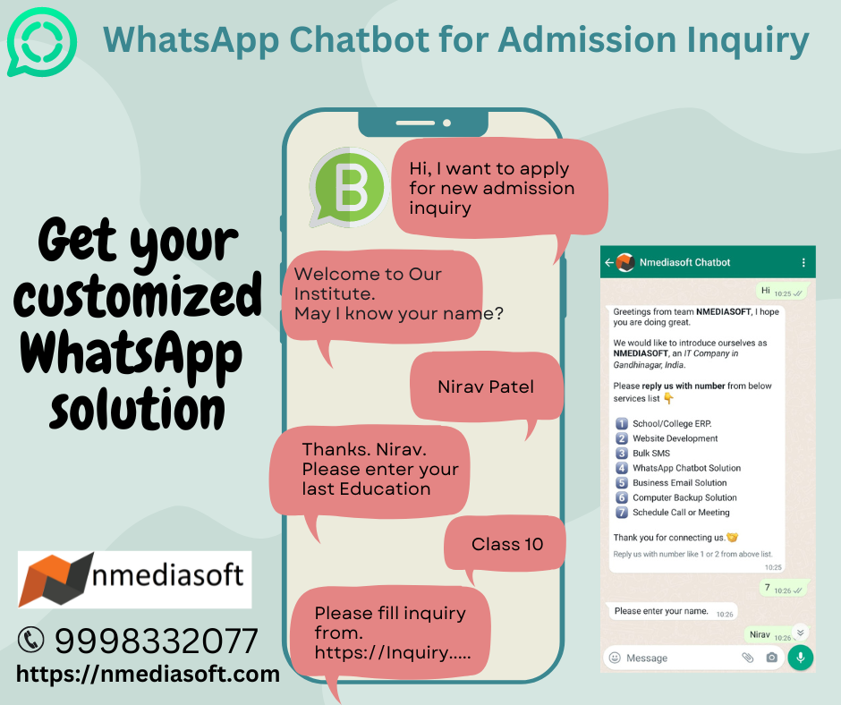 WhatApp Chatbot for Education